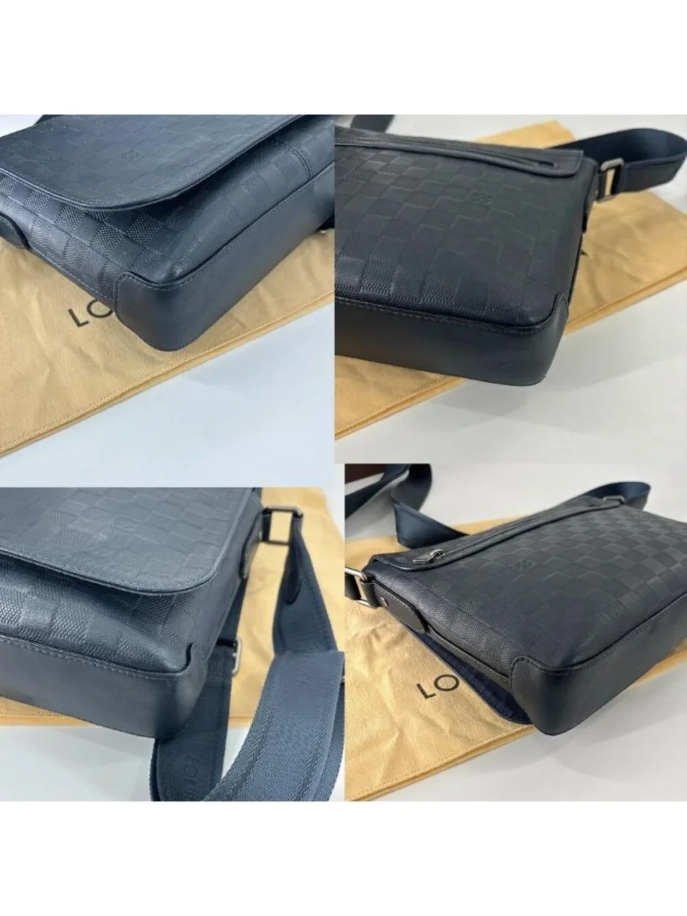 Louis Vuitton Super Damier Infini District PM Shoulder